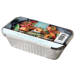 6pc Large Foil Food Containers and Lids